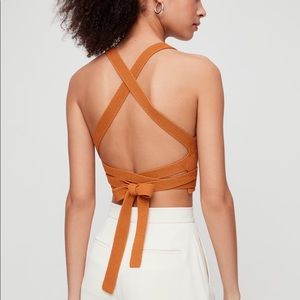 Aritzia cayenne top